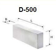 Газосиликатные блоки ЭКО D-500